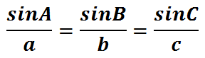 The Law of Sines Equation